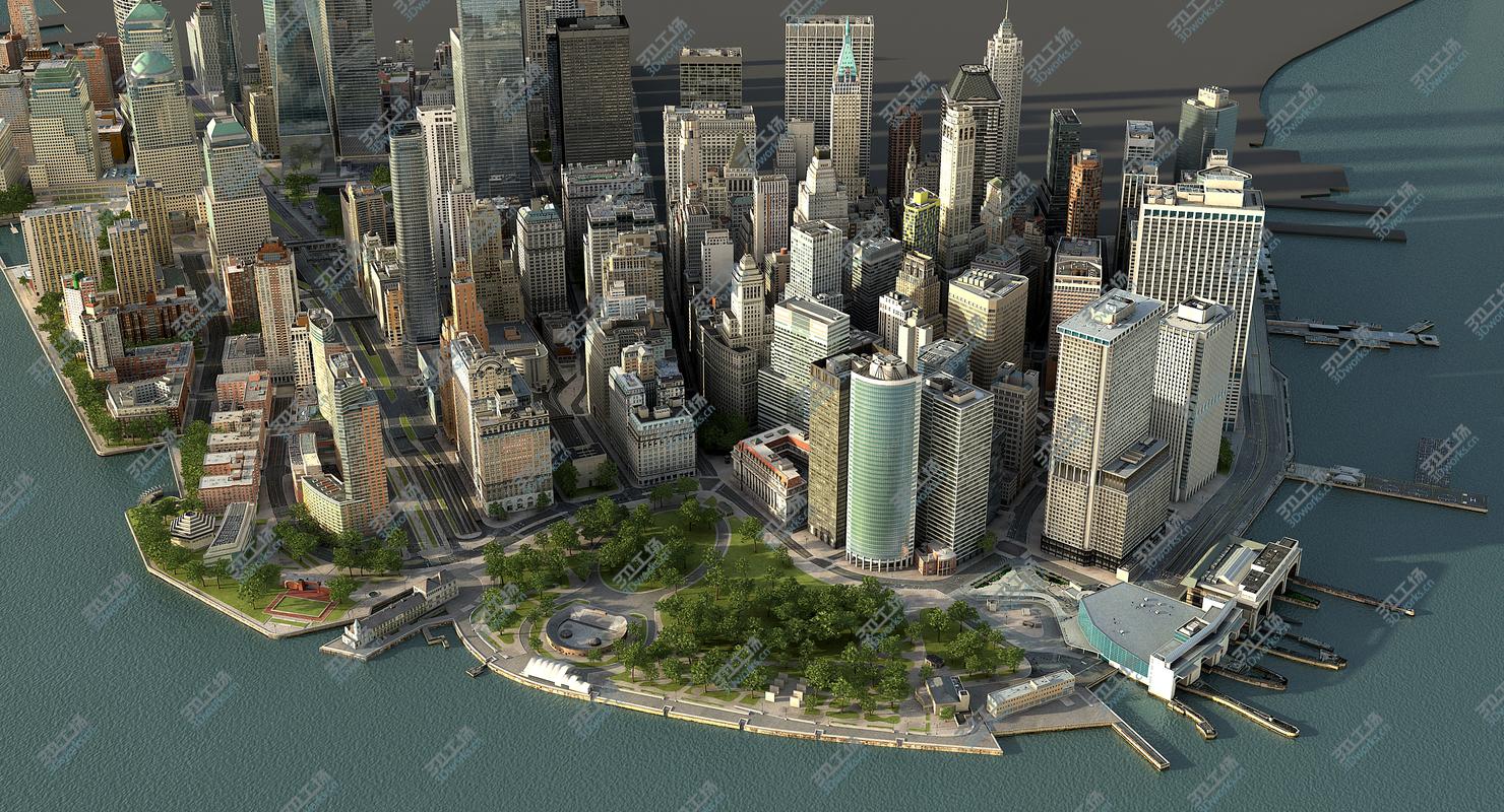 images/goods_img/20210113/3D Manhattan Lower Part1 2 3 Low Poly model/4.jpg